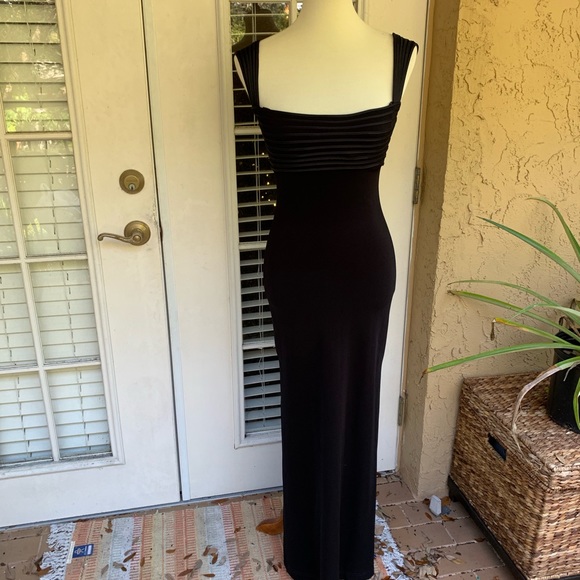 Cache Dresses & Skirts - Black Cache Full Length Dress